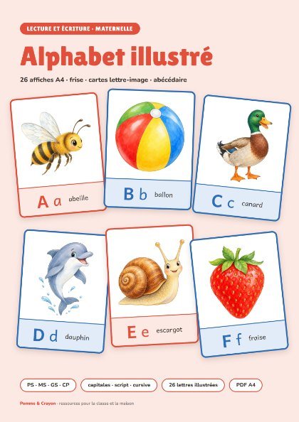 Alphabet illustré : La couverture