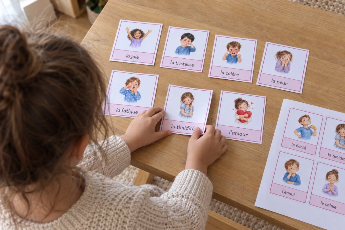Les émotions : utilisé par un enfant
