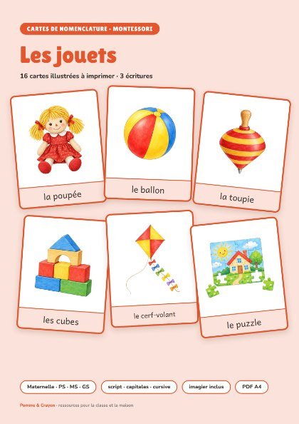 Les jouets : La couverture